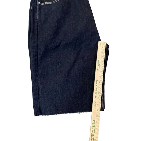 Levis 511 Jean Shorts Mens 48 (waist measures 46”) NEW Irregular Cutoffs - Picture 11 of 16